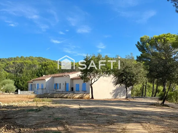 MAISON 170M2 TERRAIN 5270 M2 A ROGNES (13840)