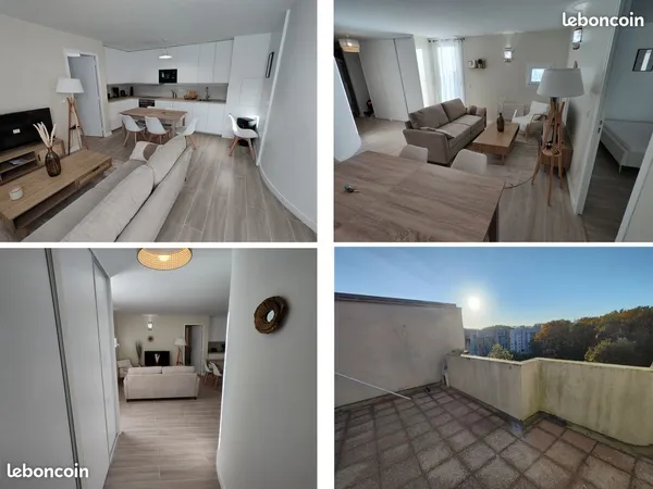 Chambre 12m2 en colocation Etudiant ou Jeune actif - 2 min RER A Noisy-Champs