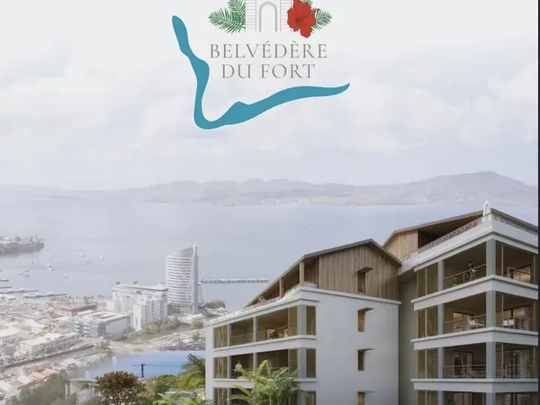 Belvédère du Fort – Résidence neuve avec vue panoramique sur la baie de Fort-de-France