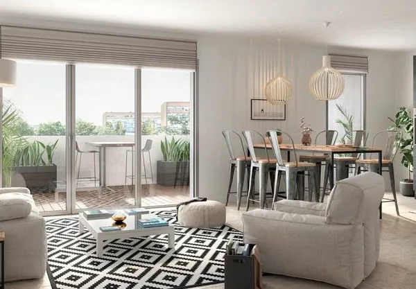 4 PIÈCES de 144m² orienté Sud/Est