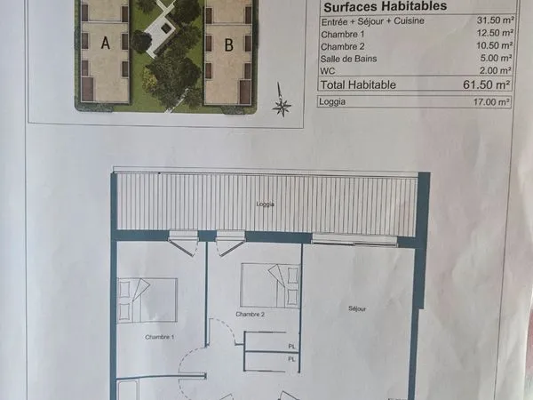 Vente appartement F3