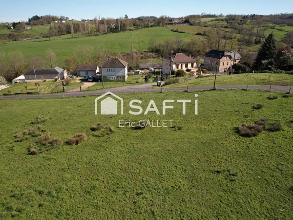 Terrain à bâtir avec vue dominante
