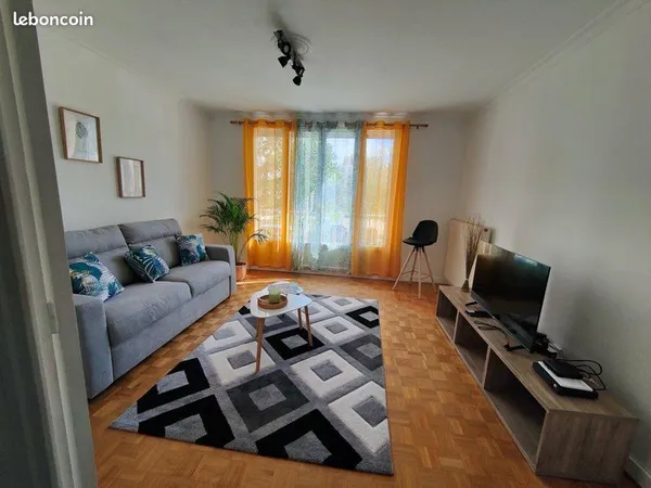 T3 Moderne meublé clé en main de 60m2 avec balcon et parking Seyssinet-Pariset