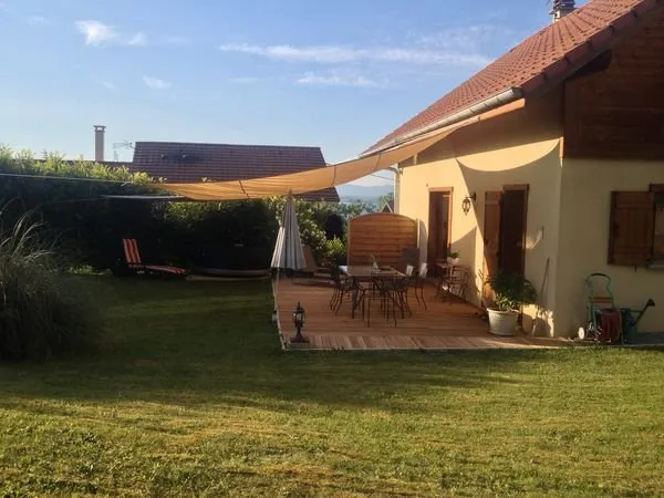 maison vue lac leman