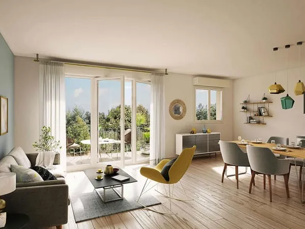 Beau 3 PIECES Proche RER D et T Zen 1 - Terrasses et parking - Lieusaint (77)