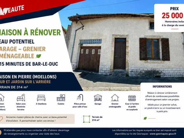 Maison 3 pièces 83 m²