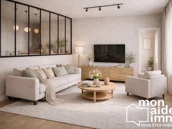 Appartement duplex T3 95m2 coeur de ville
