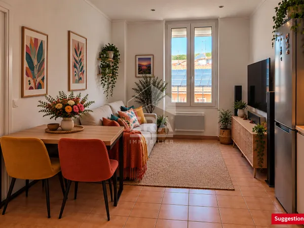 Appartement 2 pièces 28 m²