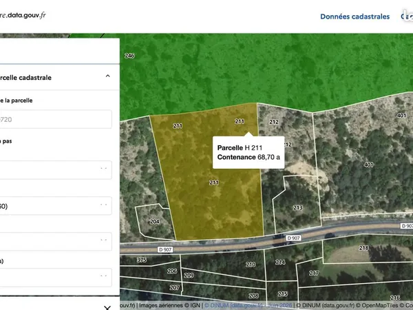 Vends terrain agricole commune Mostuéjouls