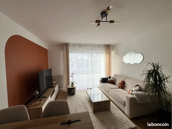 Appartement 51m² - 3 pièces - étage 2/2
