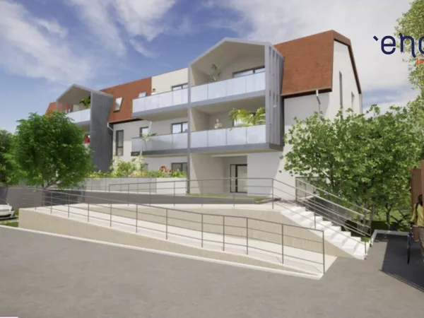 ENSISHEIM - Appartement neuf 2 pièces avec balcon de 10 m²