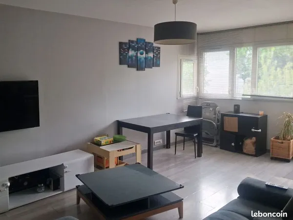 Appartement lumineux F4 - balcon parking 3 chambres