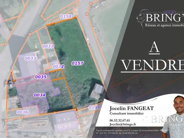 Terrain constructible 2330 m²