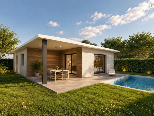 Terrain constructible en centre-ville - libre constructeur
