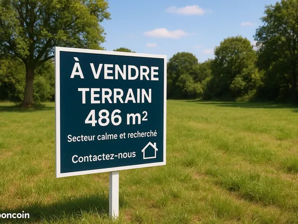 Terrain 486 m² LA BOUILLADISSE