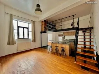Loft 69 m² avec mezzanine + parking sécurisé - Saint-Étienne Bellevue