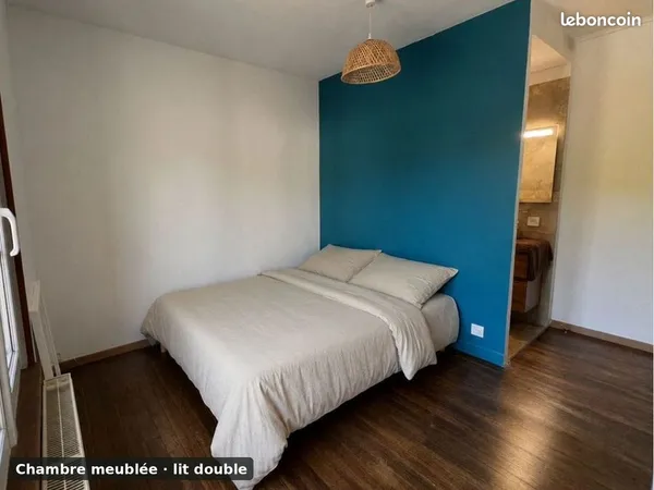 T2 meublé 40 m² - garage, parking, jardin - dispo juillet
