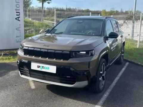 Jeep Compass electrique 213ch 157kw first edition