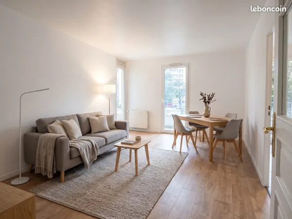 Appartement T2 meublé refait à neuf