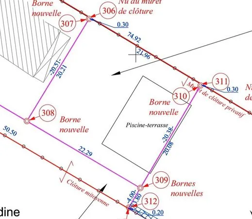 Terrain constructible viabilisé 452m2 proche MEET, Aéroport, Airbus..