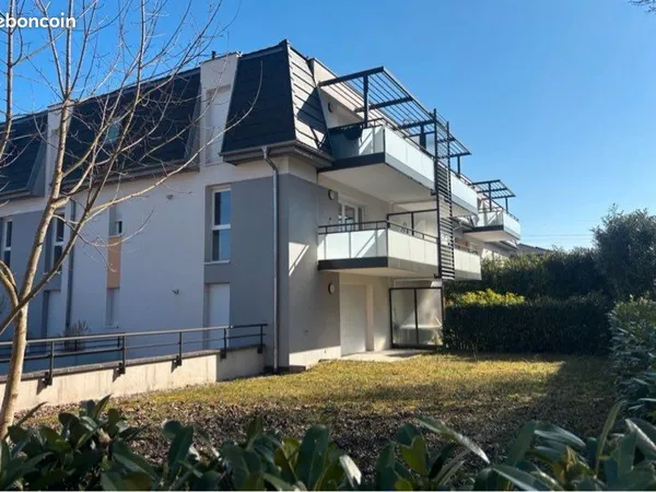 Appartement 2 pièces, Rez de jardin, 44,55 m2
