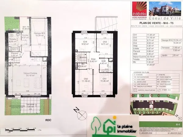 Maison 5 pièces 97 m²