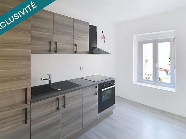 Appartement rénové 2 chambres!