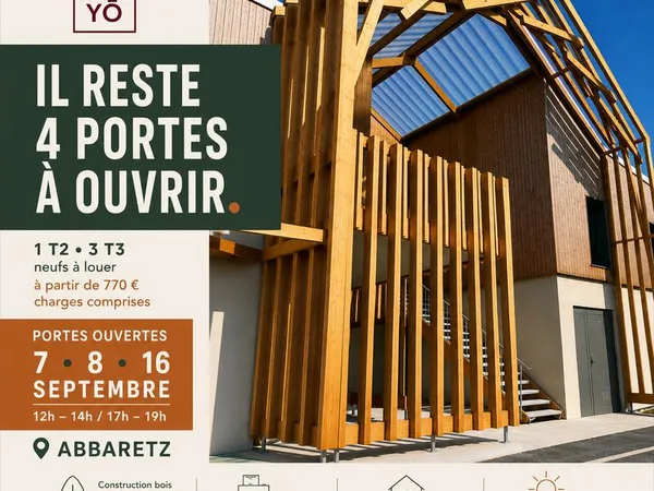 T2 neuf à louer à Abbaretz - Résidence KŌYŌ