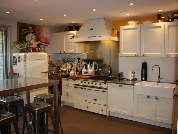 Vannes maison familiale avec terrasse rooftop d'exception et vue dégagée