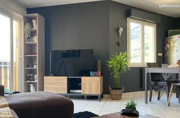 Appartement T2/ meublé 49m² avec garage privatif - Challes-les-Eaux (73190)