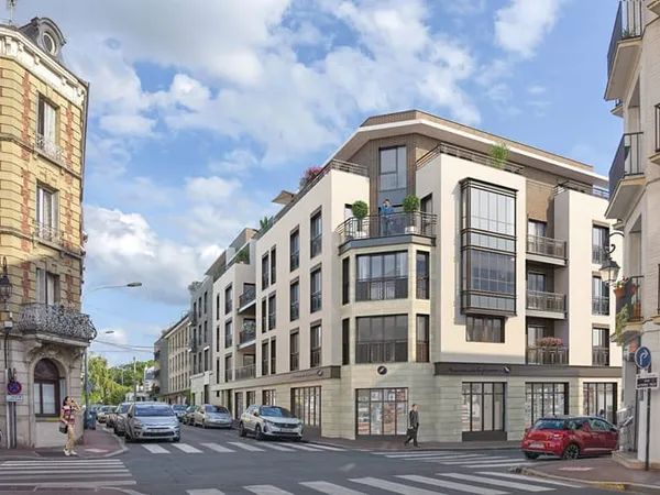 Appartement Neuf Le Vesinet 3 pièce(s) 131,40 m2 - DUPLEX PALLU