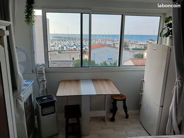 Magnifique Studio Vu Mer🌊 Port🛥