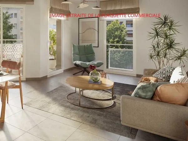 Appartement 2 pièces 45 m²