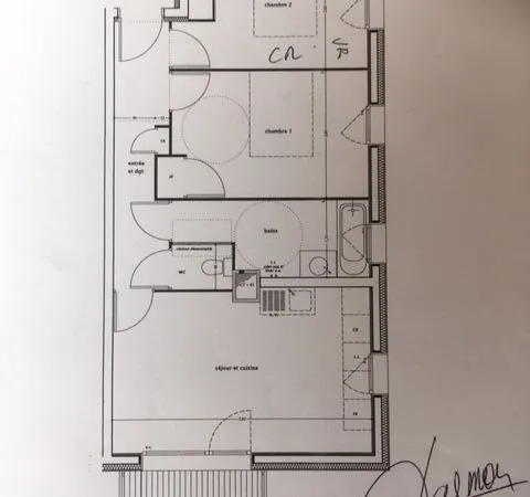 Appartement T3 Ile Verte