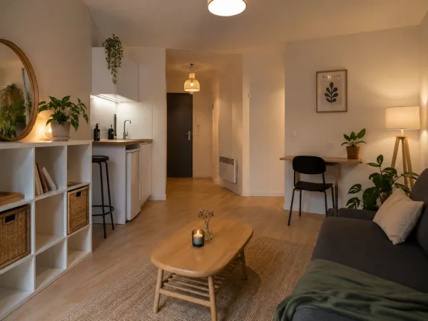 Studio 1 pièce 28 m²