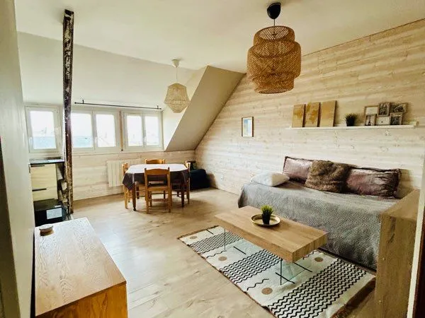 Location meublé T2 Granville