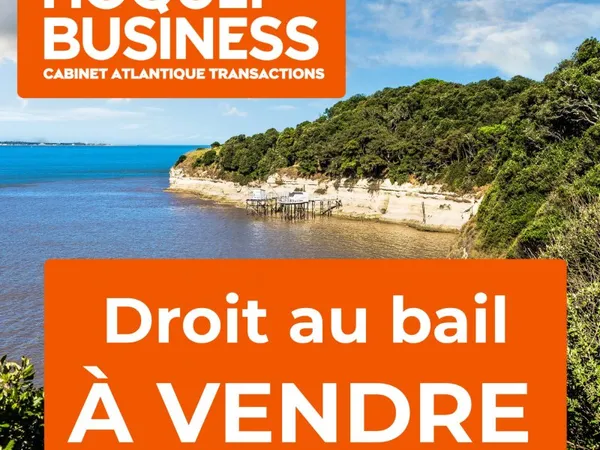 Local commercial : Droit au bail et murs disponibles sur Rochefo