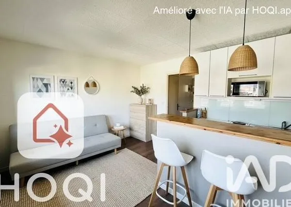 Appartement 1 pièce 19 m²