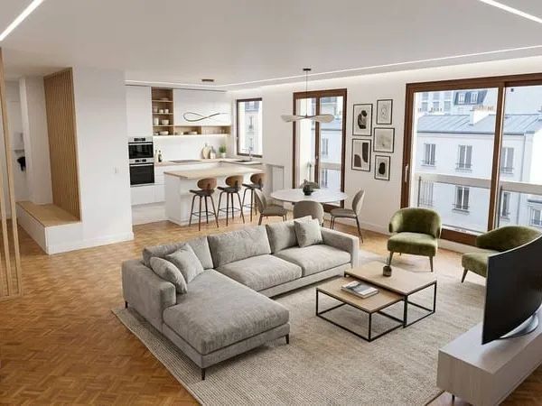 Appartement 4 pièces 98 m²