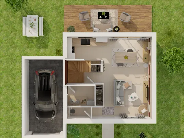 Maison neuve 4 pièces 78 m²