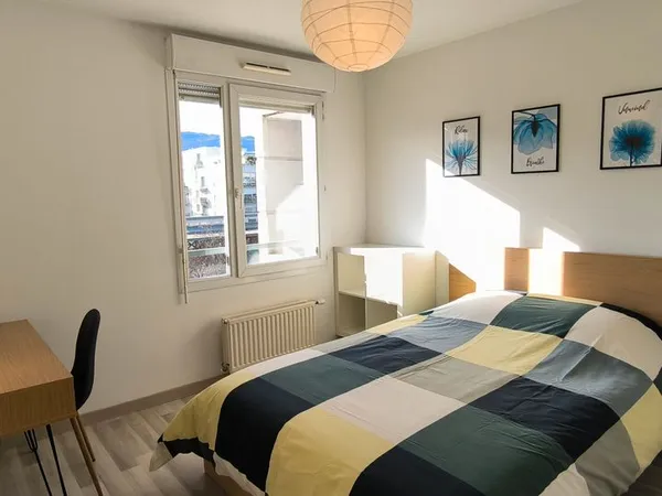 T4 Grenoble 66 m2 balcon