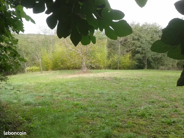 Propriete cloturee au calme dans un havre de verdure et de paix sans vis a vis a saisir