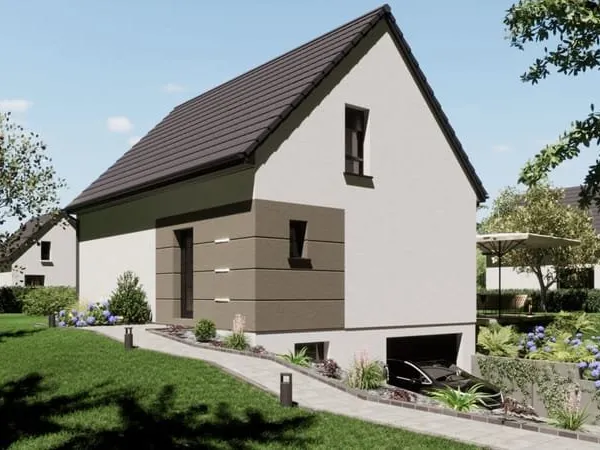 Maison neuve à Katzenthal 114 m² sur 505m² de terrain