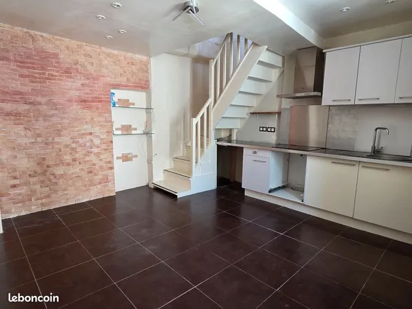 Maison de village T3 75m2 + remise 16m2