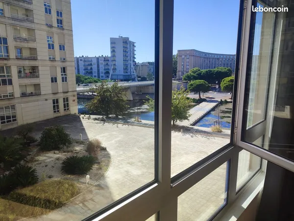 Centre-ville - Appartement - F3 meublé - Etage 2