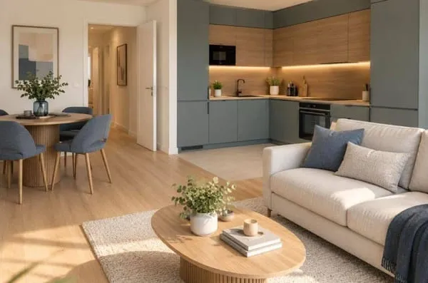 Appartement 3 pièces 60 m²