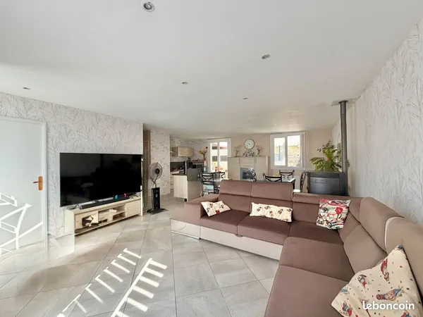 Joli pavillon de plain-pied 4 pièces 88m2