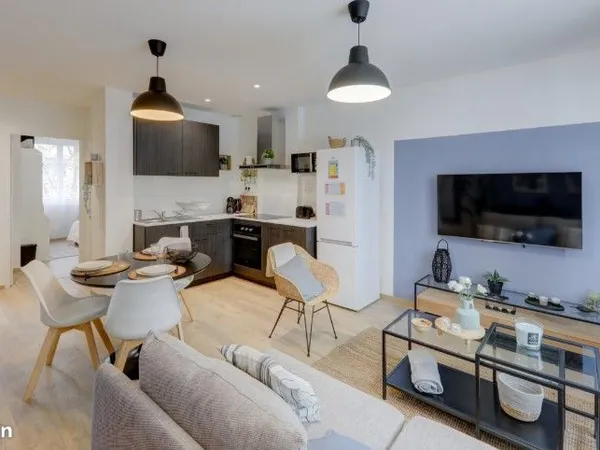Muret centre - 1 chambre a louer en colocation à 3 dans un appartement de 65m2 refait à neuf, entièr