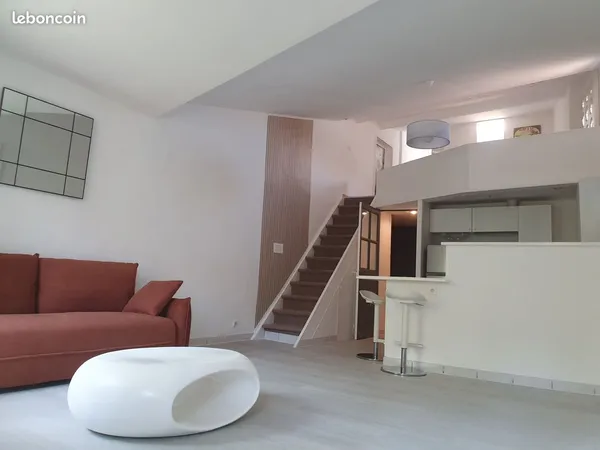 Duplex style loft en centre ville