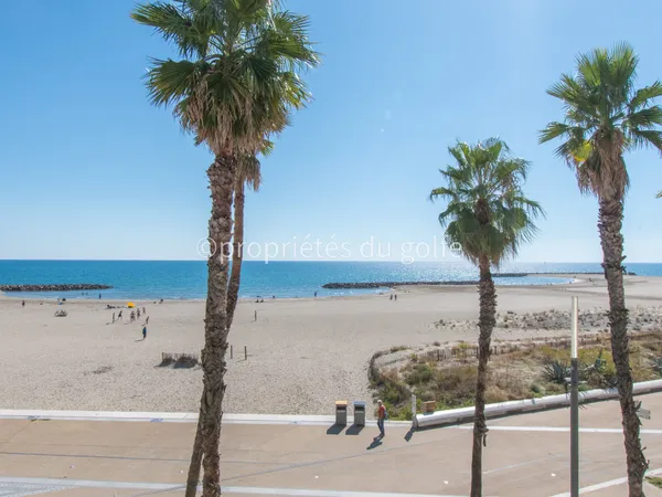 Sète, 1ère ligne mer, appartement d'exception vue panoramiqu